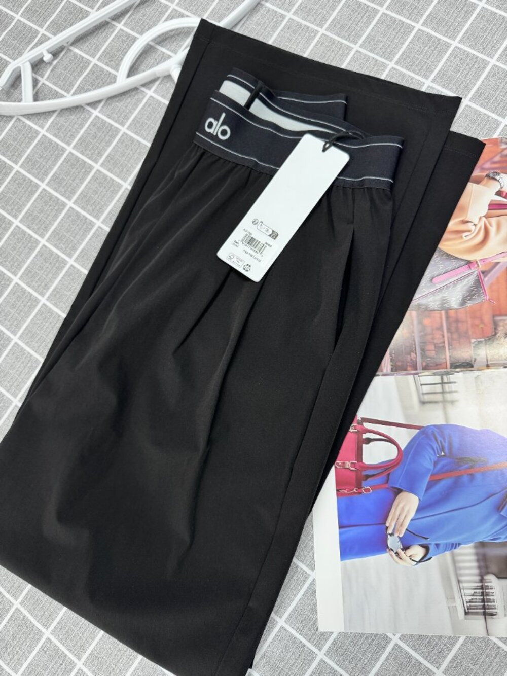 Black ALO Yoga Women's Suit Up Trouser（Regular）🍀😘 NWT - Picture 7 of 9